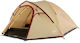 Coleman Darwin Summer Camping Tent Igloo Beige with Double Cloth for 4 People 260x210x130cm