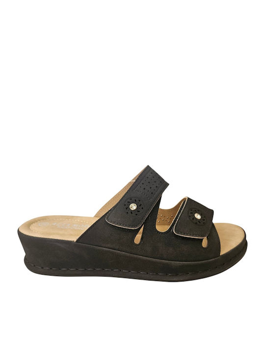 Anatomic Women's Summer Black Platforms
