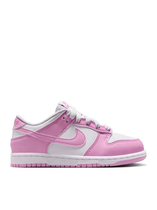 Nike Dunk Low Детски Маратонки Бели