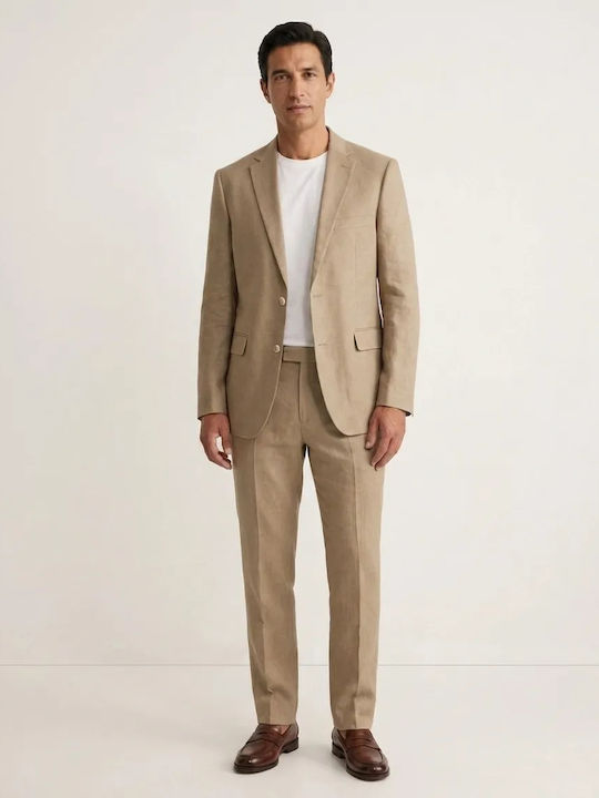 Freeman Clothing Summer Men's Suit Beige