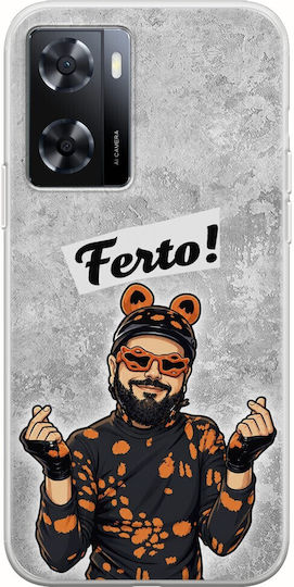 Iconic Music Collection Case Ferto Oppo A57s Flexible TPU Transparent Silicone