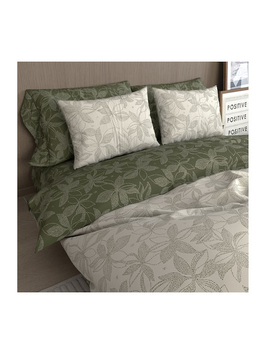 Charalambidis Textiles Κρίνος Σεντόνι Μονό 160x...