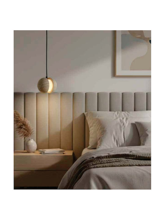 Inlight Pendant Ceiling Light Gray Rail with G9 Socket 13x13x14cm