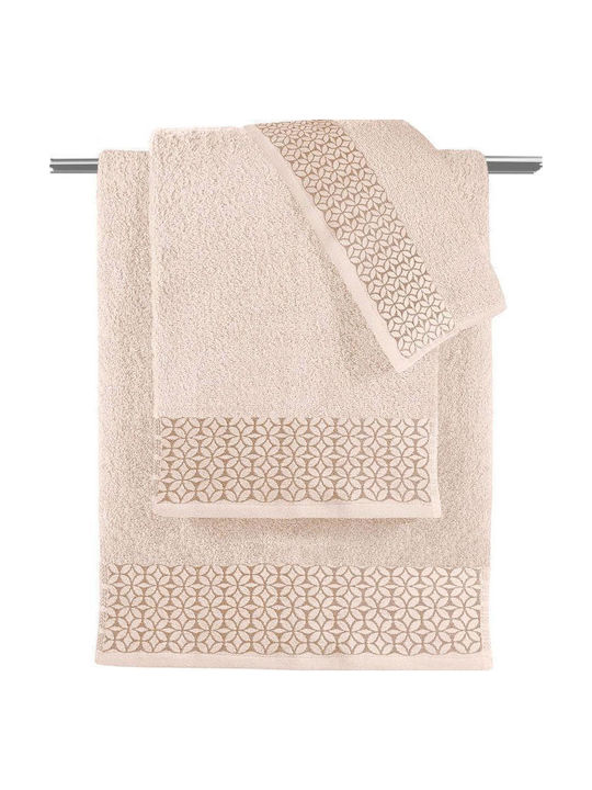 Guy Laroche Bath Towels Set 3 Pieces Monica Pud...