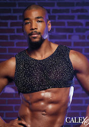 Calexotics Sexy Herren Top Schwarz