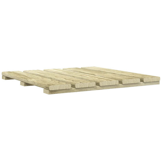 vidaXL Decking Board for Garden Flooring Made of Wood 50x50cm 12 Pieces
