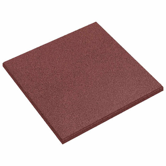 vidaXL Πλακάκι για Δάπεδο Κήπου από Καουτσούκ 50x50εκ. 6τμχ