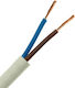 Flexible Cable Nymhy H05vv-f 2x1 5mm2 Black