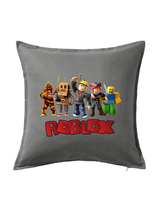 Roblox Squad Μαξιλάρι Καναπέ Γκρι 100% Βαμβάκι ...