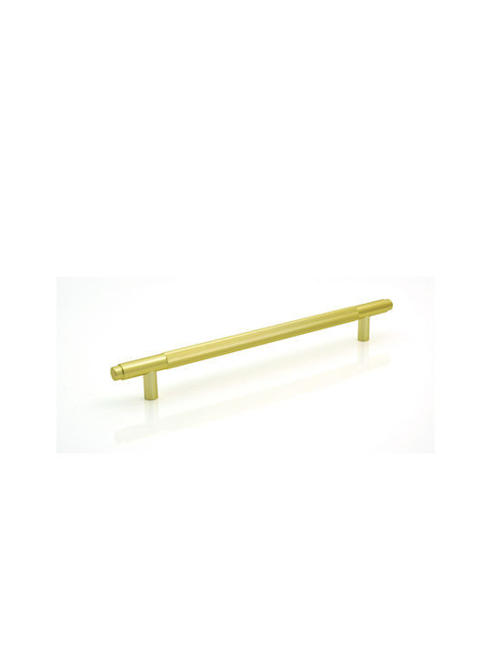 Conset Furniture Handle Metal Gold Dark Matte with Hole Centers 236mm C1553-224C59C59-1