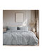 Beauty Home Σετ Πάπλωμα Μονό 160x230εκ. Αrt 12564 Ανθρακί 2τμχ