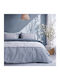 Beauty Home Σετ Πάπλωμα Μονό 160x230εκ. Αrt 12566 Σιέλ 2τμχ