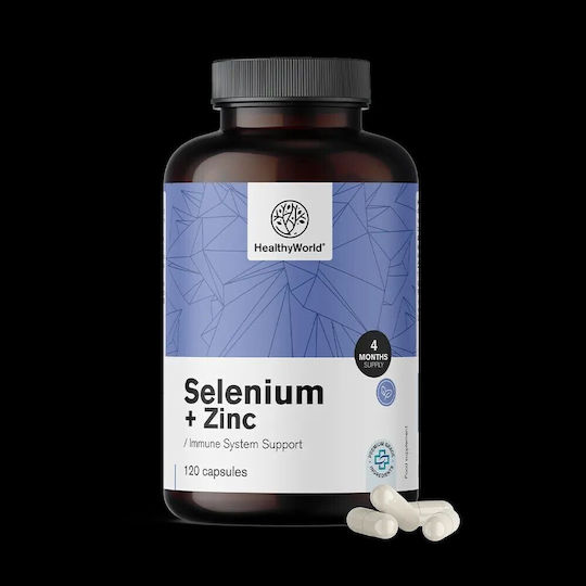 Healthy World Selenio / Zink 120 Kapseln