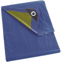 Perel Waterproof Tarpaulin 110gr/m² 6x5m Light Type Blue Perel Waterproof Tarpaulin 110gr/m² 6x5m Light Type Blue