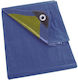 Perel Waterproof Tarpaulin 110gr/m² 6x5m Light Type Blue