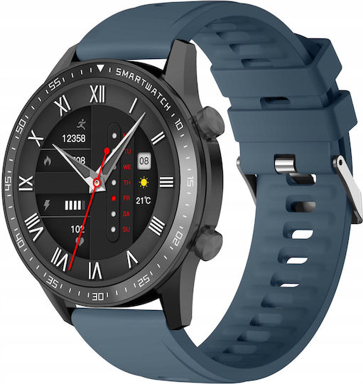 Gravity Smartwatch Black 2 Straps Gt10-5