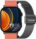 Gravity Gt15-3 Smartwatch Curea Silicon Roșie Brățară Neagră