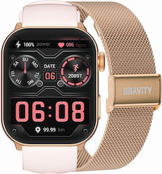Unisex Smartwatch Gravity Gt28-6 Bluetooth Calls Additional Strap Sg037f Unisex Smartwatch Gravity Gt28-6 Bluetooth Calls Additional Strap Sg037f