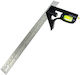 Carpenters Angle Ruler Length 30cm with Spirit Level