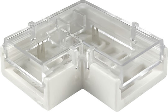Eurospot Γωνιακό Connector για Ταινίες LED 4233