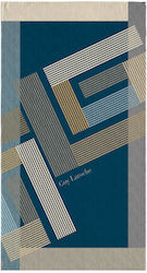 Guy Laroche Printed Μπλε 100x175εκ.