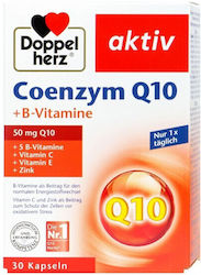 Doppelherz Q10 + Βιταμίνες Β 50mg 30 κάψουλες Doppelherz Q10 + Βιταμίνες Β 50mg 30 κάψουλες