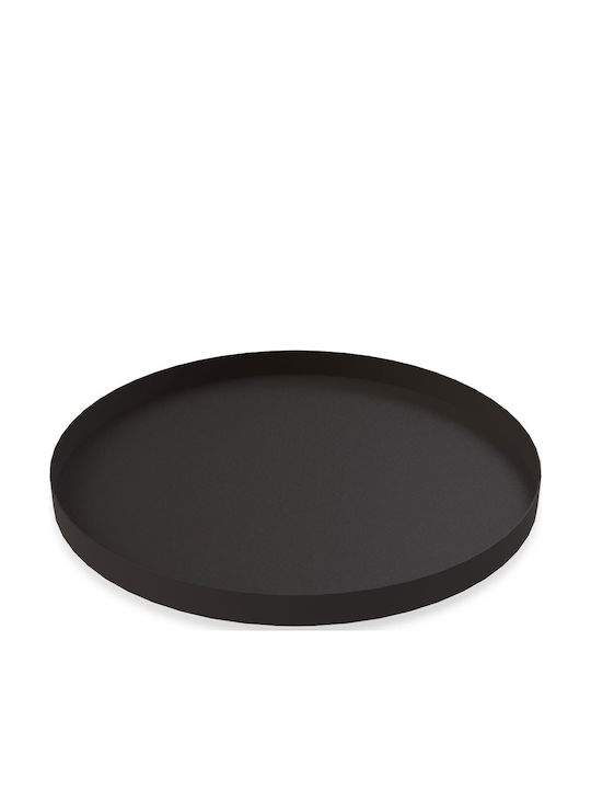 Cooee Design Διακοσμητικός Δίσκος Μεταλλικός Στρογγυλός 30x30x2cm