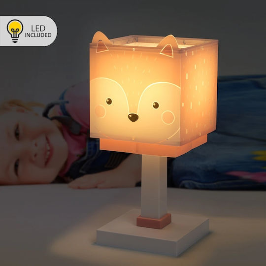 Ango Led Kids Desk Lamp Little Fox White 29x13.5x13.5cm