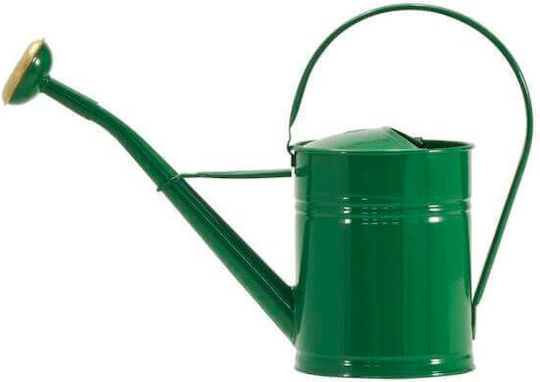 Watering Can House Doctor Wan Green Small Galvanized Steel L 36 Cm H 25 Cm Dia 13 Cm