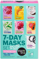 Natura Siberica Glow Better 7-Day Masks Skin Care Set for Anti-ageing Moisturizing & Brightening Natura Siberica Glow Better 7-Day Masks Skin Care Set for Anti-ageing Moisturizing & Brightening