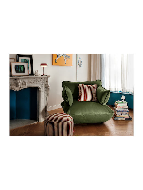 Sumo High Back Armchair Deep Green 108x108x90cm
