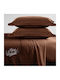 Vous & Nous Σετ Σεντόνια Υπέρδιπλα 240x260εκ. Χαλκός (4τμχ)
