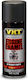 VHT High Temperature Paint Spray With Matt Effect Black Black Checkmate 400ml
