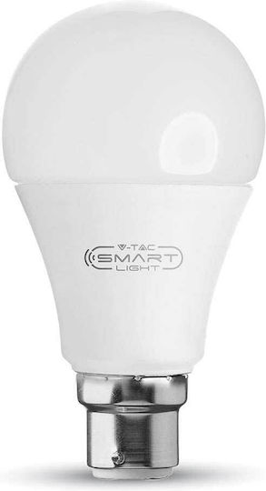 V-TAC LED Bulb 10W for B22 Socket and A60 Shape Warm White 806lm