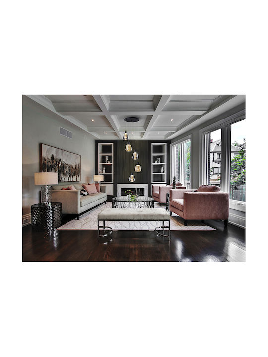 Carisa Black LED Pendant Ceiling Light