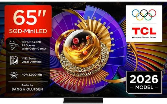 TCL Smart Τηλεόραση 65" 4K UHD Mini LED C7L HDR (2026) 65C7L