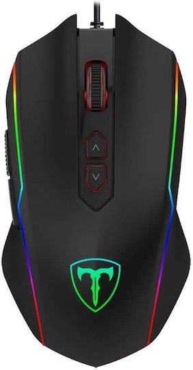 T-Dagger Sergeant V1 RGB Геймърска Мишка 7200 DPI Черна
