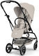 Cybex Eezy S Twist+2 Reversible Baby Stroller Suitable for Newborn Dune Grey 8.8kg