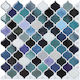 Vidaxl Tile Λαμπτήρα 20 Pcs Μπλε Πράσινο 27 X 27 Εκ