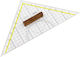 Isomars Triunghi Geodezic 25cm 45° Mâner