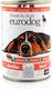 Europet Bernina Eurodog Nasses Hundefutter in Dose mit Rindfleisch 415g