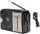 ZT1XJ43QWS394 Radio Portabil Cu Alimentare Electrică / Baterie Negru