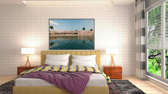 Панел Modern Waterfront Shopping Center Модерен Търговски Център На Морето 100x70