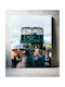 Painting Seafood Bus At Outdoor Festival Bus Of Seafoods At The Outdoor Festival 70x100