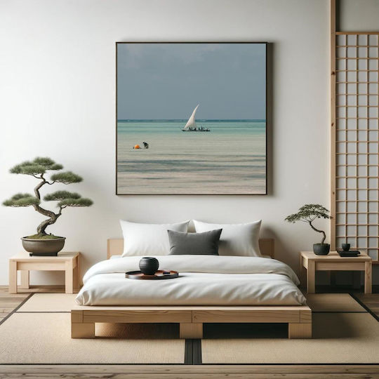 Панел Sailboat На Море Истиоплоико В Морето 90x90