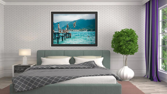Painting Jumping Into Sea Jumping Into The Sea 170x115
