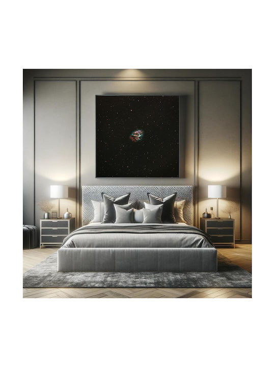 Panou Colorful Nebula În Spațiu Multicolor Nebuloasă În Spațiu 100x100