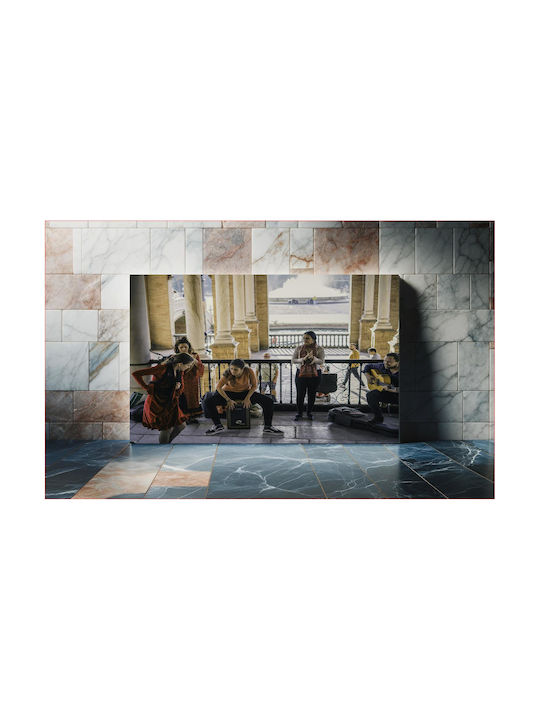 Painting Street Musicians Performing Musicians Of The Street Perform 100x70