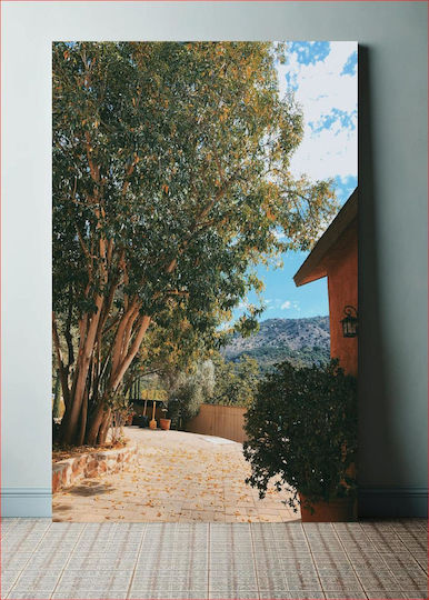 Πίνακας Serene Outdoor Space Γαλήνιος Υπαίθριος Χώρος 70x100