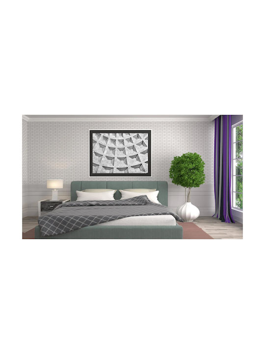 Πίνακας Geometric Ceiling Pattern Γεωμετρικό Σχέδιο Οροφής 120x80